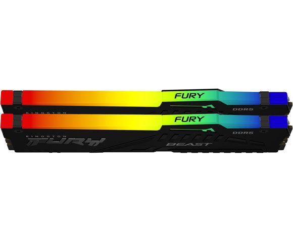 Kingston FURY Beast RGB 32GB DDR5 5600MTs RAM - slika 3