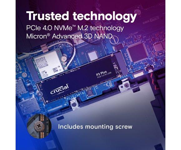 Crucial P3 Plus 4TB SSD - slika 3