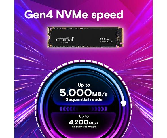 Crucial P3 Plus 4TB SSD - slika 2