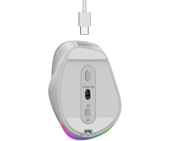 Genius Ergo 9000S Pro Pearl White - slika 5