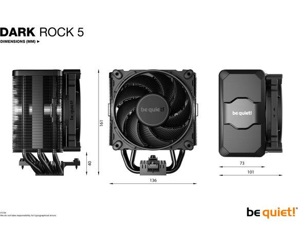 BeQuiet DARK ROCK 5 kuler - slika 8