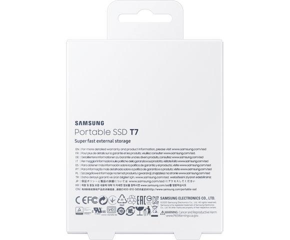 Samsung Portable SSD T7 2TB - slika 7