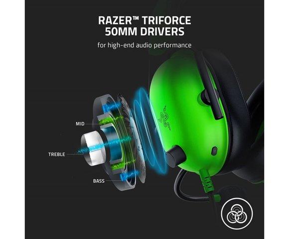 RAZER BlackShark V2 X Green slušalice - slika 2
