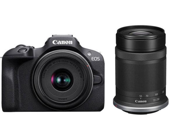 Canon EOS R100 RF 18-45mm + RF55-210mm - slika 2