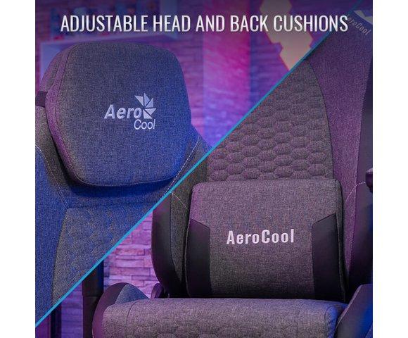 Aerocool AEROCROWN ASH GREY stolica - slika 6