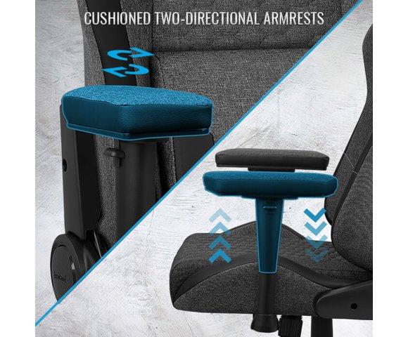 Aerocool AEROCROWN ASH GREY stolica - slika 5