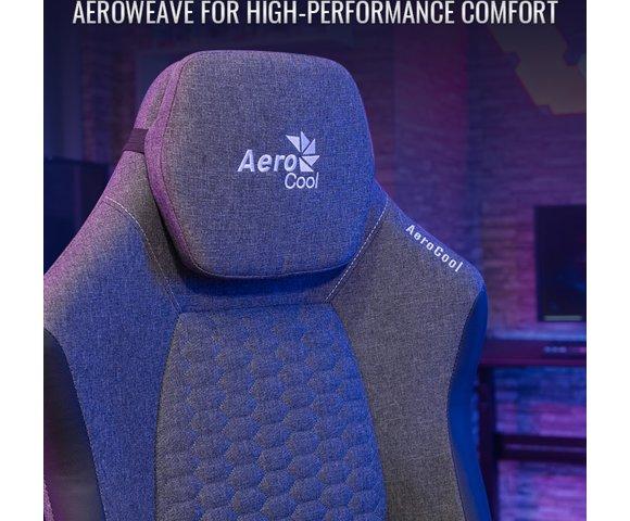 Aerocool AEROCROWN ASH GREY stolica - slika 2