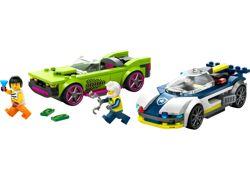 LEGO Police Car and Muscle Car Chase