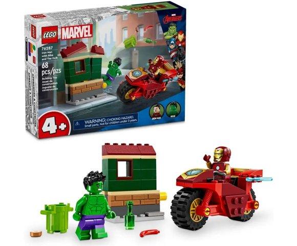 LEGO Iron Man with Bike and The Hulk - slika 2