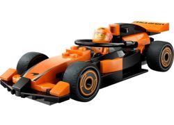 LEGO F1 Driver with McLaren Race Car