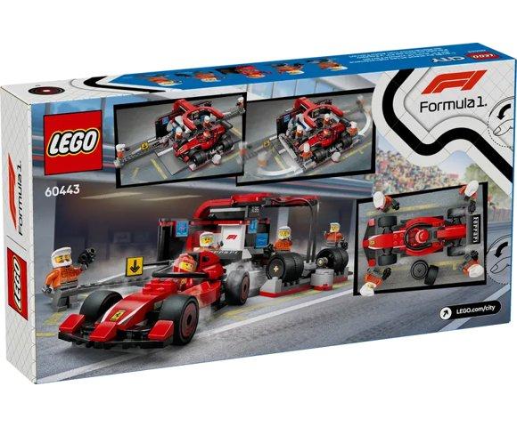LEGO F1 Pit Stop & Pit Crew with Ferrari Car - slika 4