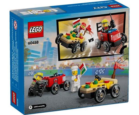 LEGO Pizza vs. Fire Truck Race Car Pack - slika 4