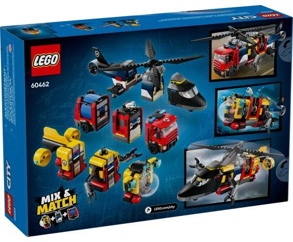 LEGO Helicopter, Fire Truck & Submarine Remix - slika 4