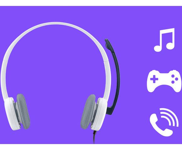 Logitech H150 White slušalice - slika 5