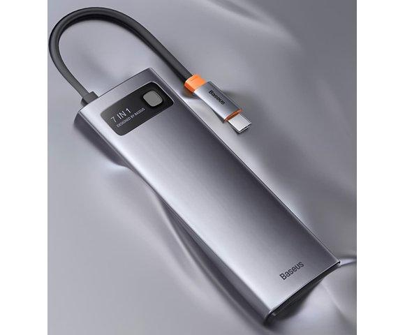 Baseus Metal Gleam 7-in-1 Type-C HUB - slika 7