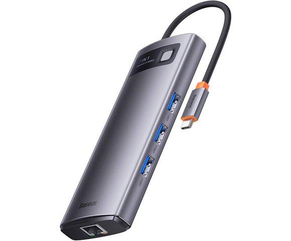 Baseus Metal Gleam 7-in-1 Type-C HUB - slika 3