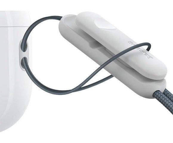 Baseus Earphone Lanyard Gray - slika 4