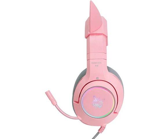ONIKUMA K9 Cat Ears (Pink) - slika 4