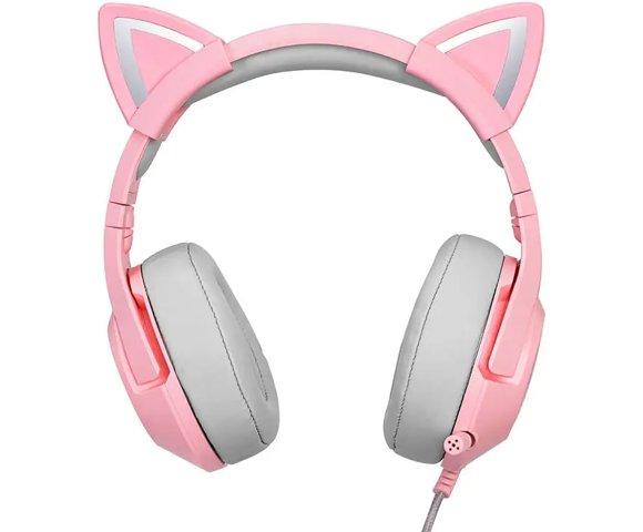 ONIKUMA K9 Cat Ears (Pink) - slika 3