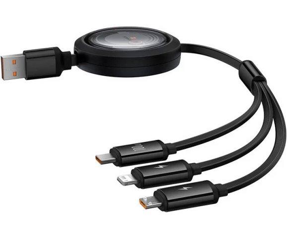 Baseus Free2Draw 3u1 100W 1.1m kabl - slika 2