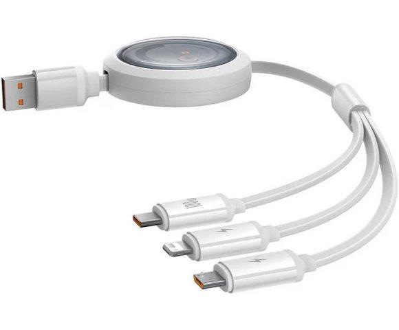 Baseus Free2Draw 3u1 100W 1.1m kabl - slika 2