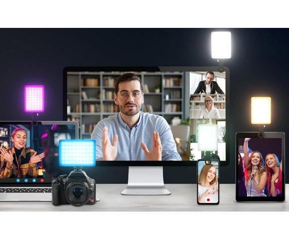 Neewer VL67C RGB 5W selfie lamp - slika 4