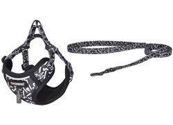 Dogness povodac i pojas set (Crna)