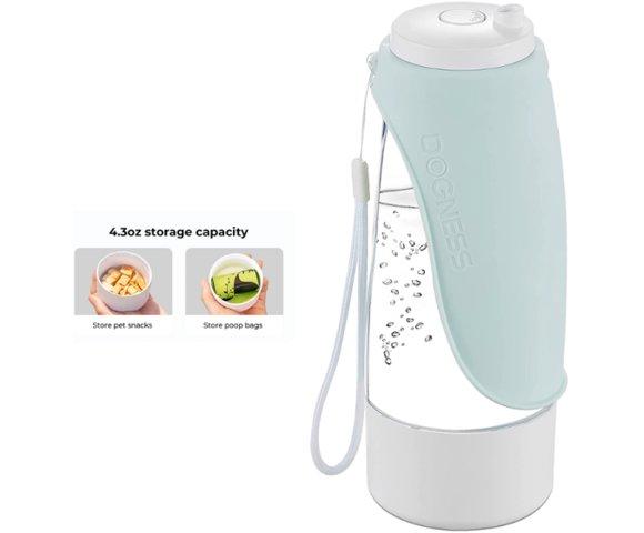 Dogness 2-in-1 Pet Water Bottle 438ml (Blue) - slika 4