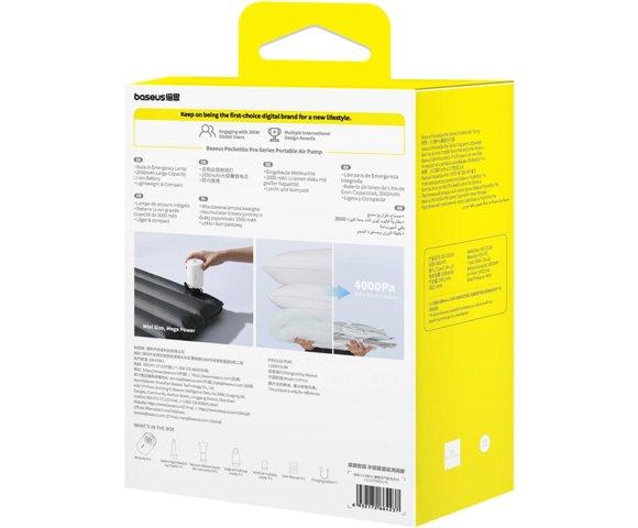 Baseus PocketGo Pro Portable Air Pump  - slika 10