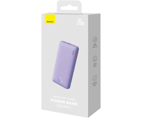 Baseus Airpow 10000 mAh 20W powerbank (Purple) - slika 5