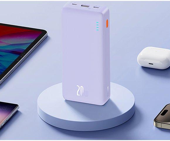 Baseus Airpow 20000 mAh 20W powerbank (Purple) - slika 6