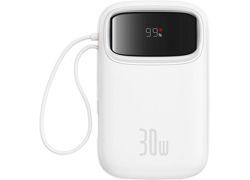 Baseus QPow 2 10000mAh 30W powerbank (White)