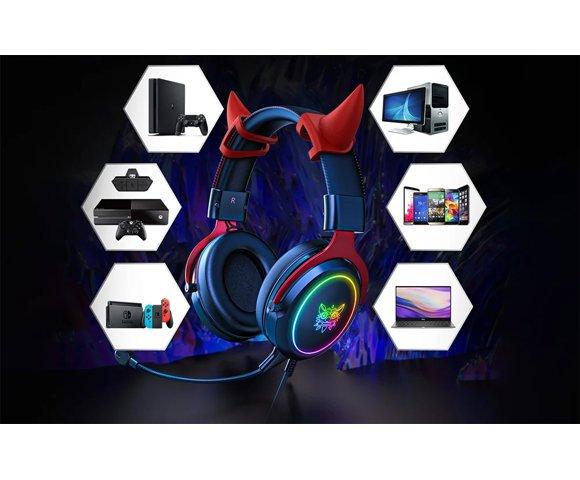 ONIKUMA X10 (Black/Red) - slika 4