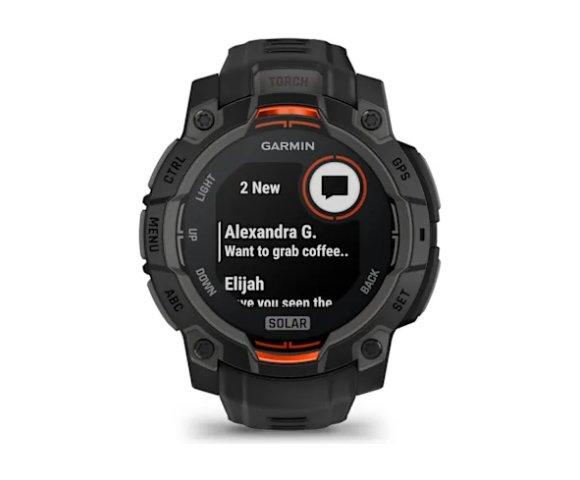 GARMIN Instinct 3 45mm SOLAR Black smartwatch - slika 4