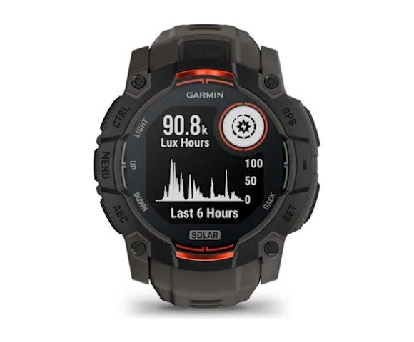 GARMIN Instinct 3 50mm SOLAR Black smartwatch  - slika 2