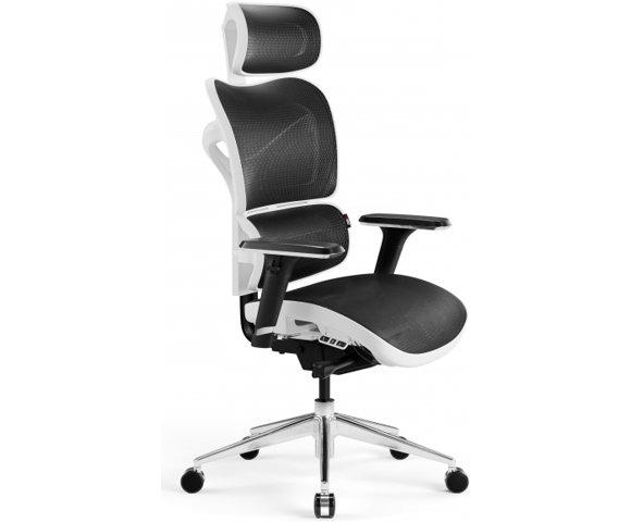 DIABLO V-COMMANDER Office stolica (Black White) - slika 3
