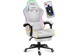 Huzaro HZ-Force 4.7 RGB (White) gaming stolica