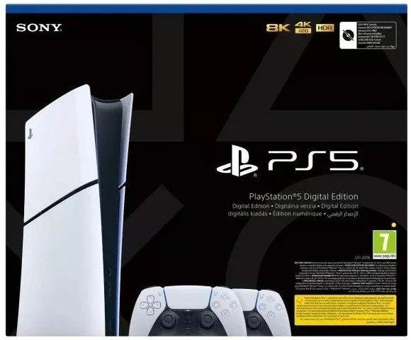 Sony PS5 Slim Digital (2x Dualsense kontroler) - slika 3