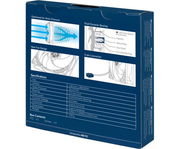ARCTIC P12 120mm kuler - slika 6