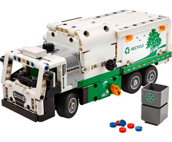 LEGO Mack LR Electric Garbage Truck - slika 2
