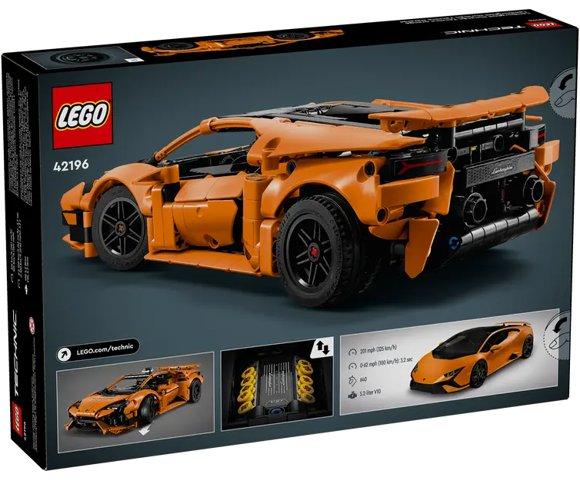 LEGO Lamborghini Huracán Tecnica Orange - slika 3