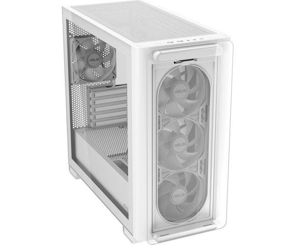 ASUS A23 PLUS TG ARGB WHITE kućište - slika 2