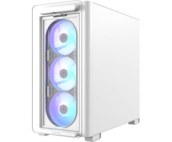 ASUS A23 PLUS TG ARGB WHITE kućište - slika 9