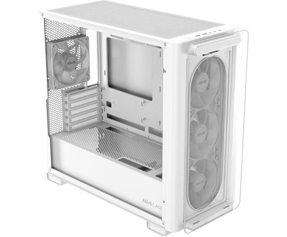 ASUS A23 PLUS TG ARGB WHITE kućište - slika 5