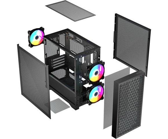 Logic Dart Pro ARGB Mini Black kućište - slika 4
