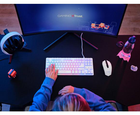 Trust GXT 794W 3-in-1 Gaming Bundle - White - slika 11