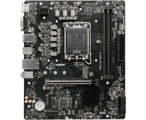MSI PRO H610M-E matična ploča - slika 4