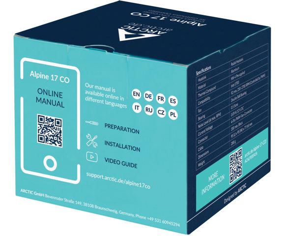 ARCTIC Alpine 17 CO kuler  - slika 8