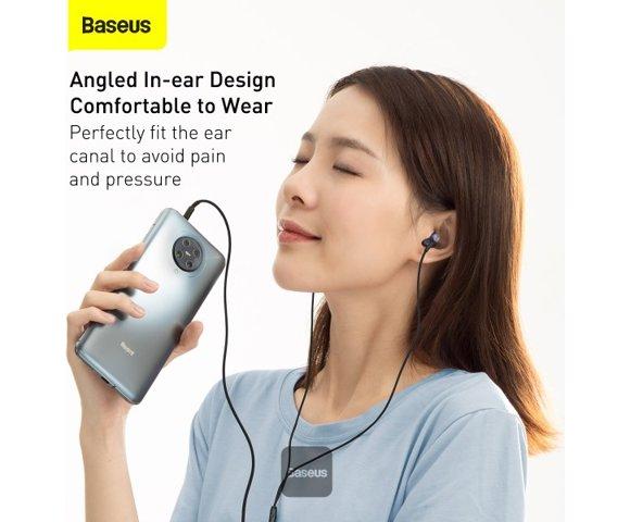 Baseus Encok 3.5mm H19 Black slušalice - slika 4