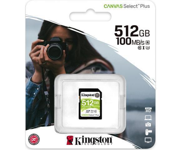 Kingston Canvas Select Plus 512GB SD - slika 4